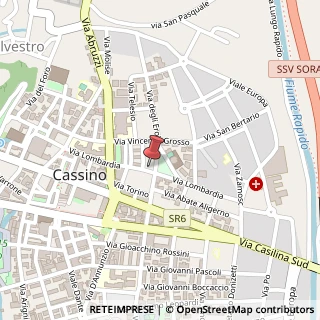 Mappa Via Lombardia, 15, 03043 Cassino, Frosinone (Lazio)