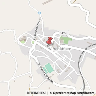 Mappa Via del Basso Walter, 29, 86019 Vinchiaturo, Campobasso (Molise)