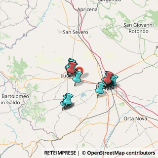 Mappa Contrada Perazzo SS 17 km 326+547, 71036 Lucera FG, Italia (10.745)