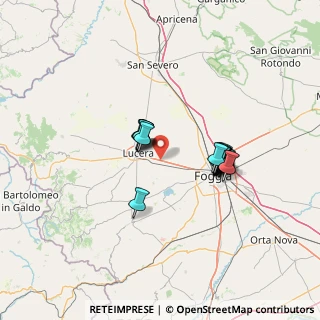 Mappa Contrada Perazzo SS 17 km 326+547, 71036 Lucera FG, Italia (11.498)