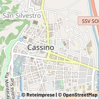 Mapa Cassino
