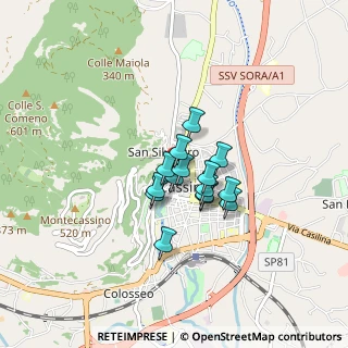 Mappa Via S. Germano, 03043 Cassino FR, Italia (0.52867)