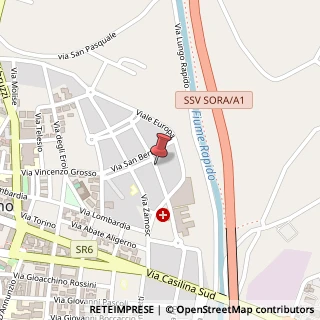 Mappa Via botticelli, 03043 Cassino, Frosinone (Lazio)