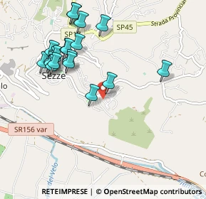 Mappa Via G. Rossini, 04018 Sezze LT, Italia (1.1275)