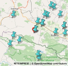 Mappa Via Elena, 86092 Roccamandolfi IS, Italia (9.9785)