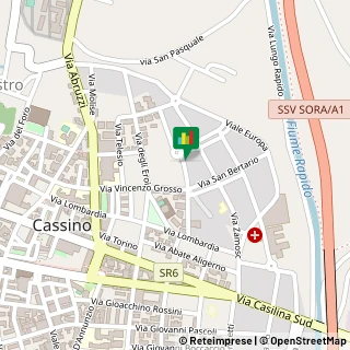 Mappa Via Cristoforo Colombo, 37, 03043 Cassino, Frosinone (Lazio)