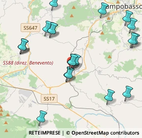 Mappa Via Jovine, 86019 Vinchiaturo CB, Italia (5.0695)