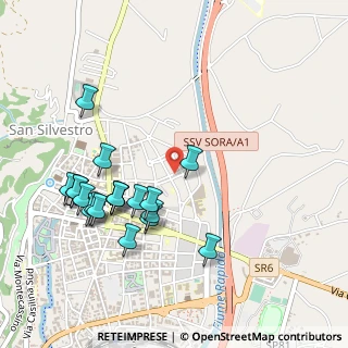Mappa Piazza Pier Carlo Restagno, 03043 Cassino FR, Italia (0.55421)