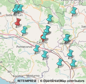 Mappa Via Lungofiume Madonna di Loreto, 03043 Cassino FR, Italia (18.86706)