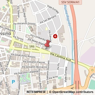 Mappa Corso della Repubblica, 03043 Cassino FR, Italia, 03043 Cassino, Frosinone (Lazio)