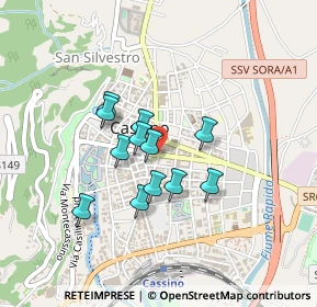 Mappa Via Armando Diaz, 03043 Cassino FR, Italia (0.34417)