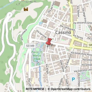 Mappa Via Arigni, 23, 03043 Cassino, Frosinone (Lazio)