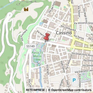 Mappa Corso della Repubblica, 10, 03043 Cassino, Frosinone (Lazio)