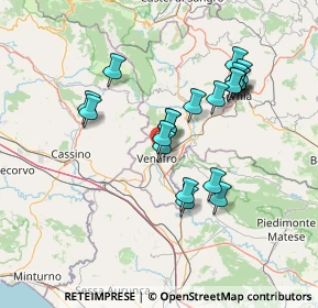 Mappa Via Croce di Pozzilli, 86079 Venafro IS, Italia (13.628)