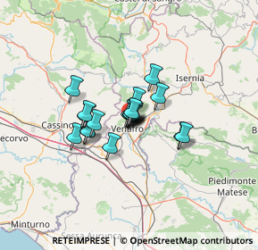 Mappa Via Croce di Pozzilli, 86079 Venafro IS, Italia (7.921)