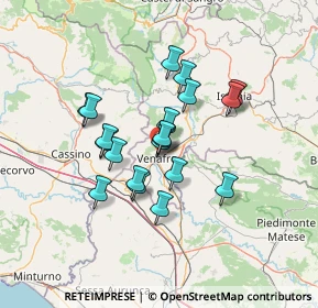 Mappa Via Croce di Pozzilli, 86079 Venafro IS, Italia (11.2135)