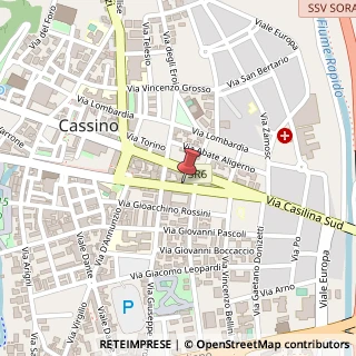 Mappa Corso della Repubblica, 229, 03043 Cassino, Frosinone (Lazio)