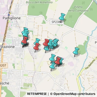Mappa Via Cervicione, 00048 Anzio RM, Italia (0.816)