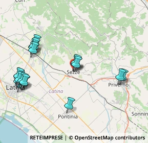 Mappa Via Umberto I, 04018 Sezze LT, Italia (9.973)