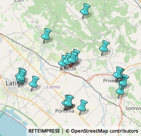 Mappa Via Umberto I, 04018 Sezze LT, Italia (9.1455)