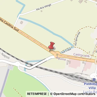 Mappa Via Casilina, 239, 03031 Castrocielo, Frosinone (Lazio)