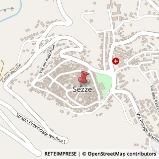 Mappa Piazza de Magistris, 10, 04018 Sezze, Latina (Lazio)