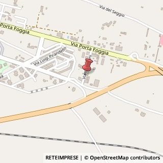Mappa Via dei Dauni, 18, 71036 Lucera, Foggia (Puglia)