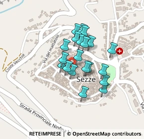 Mappa Via della Speranza, 04018 Sezze LT, Italia (0.1635)