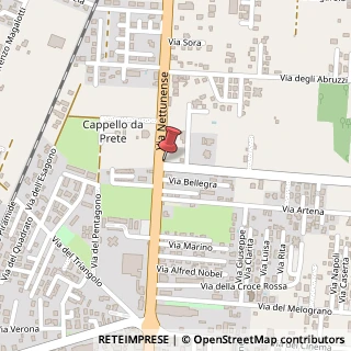 Mappa Via Batteria Siacci, 5, 00042 Anzio, Roma (Lazio)