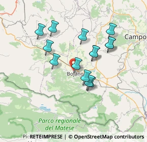 Mappa 86021 Bojano CB, Italia (6.50571)