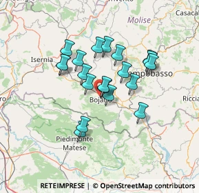 Mappa 86021 Bojano CB, Italia (11.508)