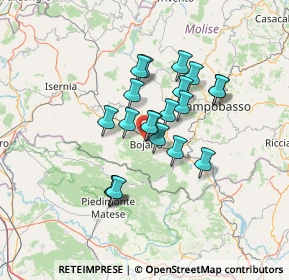 Mappa 86021 Bojano CB, Italia (10.861)