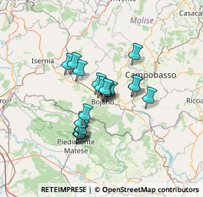 Mappa 86021 Bojano CB, Italia (10.117)
