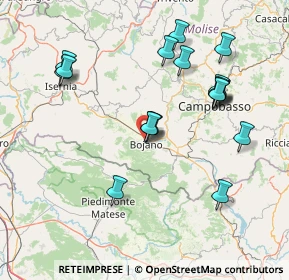 Mappa 86021 Bojano CB, Italia (16.64889)