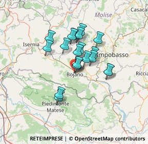 Mappa 86021 Bojano CB, Italia (10.178)