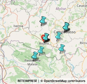 Mappa 86021 Bojano CB, Italia (10.39167)