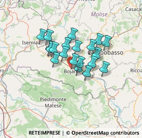 Mappa 86021 Bojano CB, Italia (10.22)