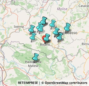 Mappa 86021 Bojano CB, Italia (10.3625)