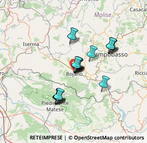 Mappa 86021 Bojano CB, Italia (10.508)
