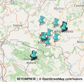 Mappa 86021 Bojano CB, Italia (12.8445)