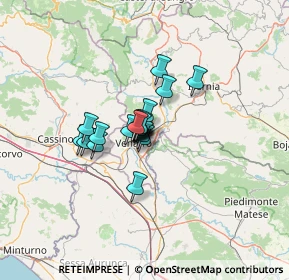 Mappa Via Sedia di Monsignore, 86079 Venafro IS, Italia (7.53)