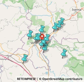 Mappa Via Sedia di Monsignore, 86079 Venafro IS, Italia (5.30923)