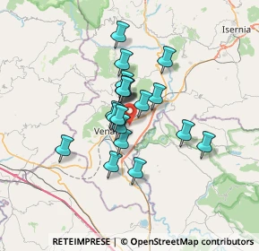 Mappa Via Sedia di Monsignore, 86079 Venafro IS, Italia (5.04)