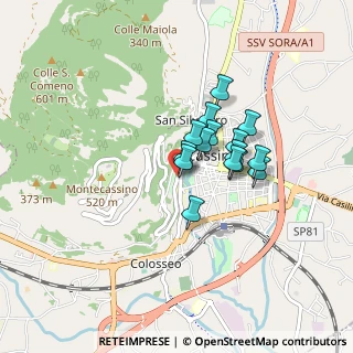 Mappa FINECOBANK, 03043 Cassino FR, Italia (0.62)