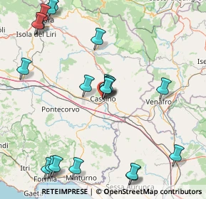 Mappa Via Francesco Petrarca, 03043 Cassino FR, Italia (21.7095)