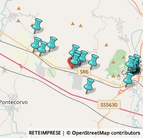 Mappa Via Casilina, 03030 Piedimonte San Germano FR, Italia (4.739)