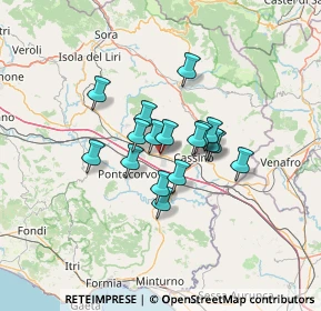 Mappa Via Casilina, 03030 Piedimonte San Germano FR, Italia (9.42353)
