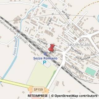 Mappa Piazza Della Repubblica, 9, 04010 Sezze, Latina (Lazio)
