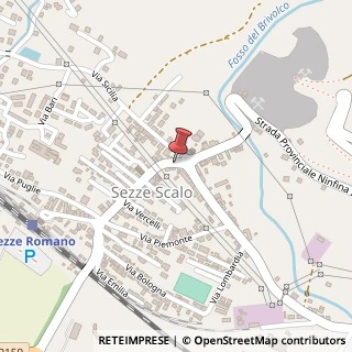 Mappa Corso della Repubblica,  12, 04018 Sezze, Latina (Lazio)