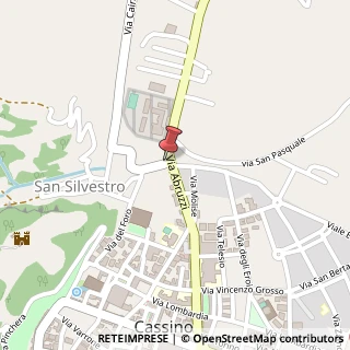 Mappa Via San Giacomo, 2, 03043 Cassino, Frosinone (Lazio)
